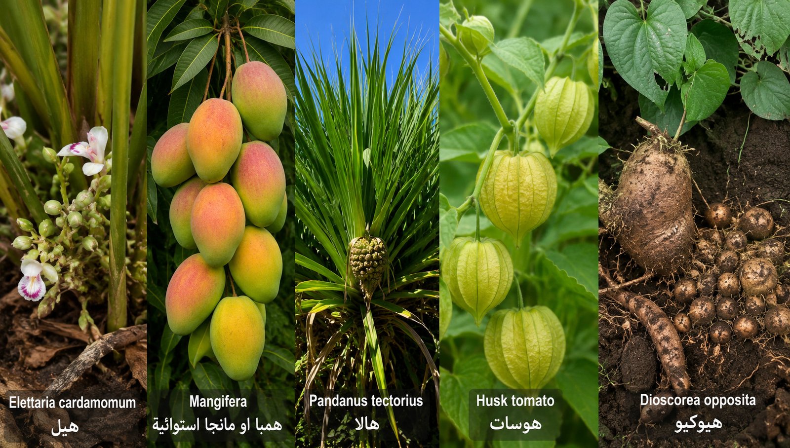نباتات مزروعة تبدا بحرف الهاء هـ